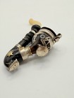Rare Antique French Depose Figural Tobacco Pipe Match Safe Folk Art Smoking