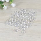 200 Pcs Transparent Cabochons Clear Dome Glass Cabochons Round