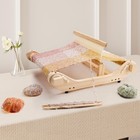 12 Inches Rigid Heddle Loom Wooden Loom Kit Medium Frame For Beginners