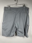 Wrangler Cargo Shorts Mens 38 Relaxed Fit Utility Pockets Outdoor Cotton Blend