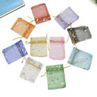 100 200pcs Organza Wedding Party Favor Gift Bags Candy Sheer Bag Jewelry Pouches