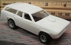 Vintage Resin Ho Slot Car Scale 1971 Plymouth Satellite Station Wagon Body