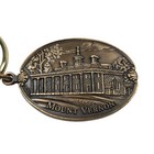 Mount Vernon Souvenir Metal Keychain Virginia George Washington
