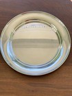 Vintage Sterling Silver 10     Dinner Plate 326g No Monogram Unbranded
