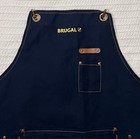 Brugal Rum X Rincheey Apron Adjustable Blue Cotton With Pockets