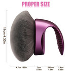 West-more Beauty Blend   Blur Body Brush _  Kabuki Brush For Tanning   Tattoo Us