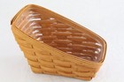 Vintage Longaberger 1994 Signed Wicker Vegetable Basket W  Protector
