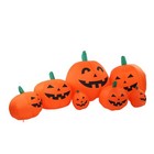 7 5ft Halloween Inflatable Pumpkin With Led Lights Ip44 Colorfast Inflatable Jyj