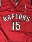 Red Nba Toronto Raptors  15 Vince Carter Nike Black Tag Jersey Men   s  size 2xl 