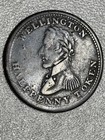 Canada 1814 Wellington 1 2c Token Nice Detail