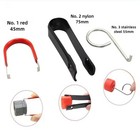 Alloy Wheel Bolt Nut Caps Covers Puller Remover Tool Mini Portable Tweezers 3 Pc