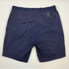 Polo Ralph Lauren Peachtree Golf Club Navy Blue Stretch Chino Shorts Mens 33