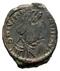 Justinian I Ancient Byzantine Coin Antioch Bronze Pentanummium 4th Officina