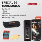 Hohner Special 20 Harmonica - Key Of C W  Zip Pouch