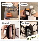 Mini Hermes Bag Decoration Airpod Bag Case Lipstick Bag Car Key Bag