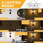 Outdoor Wall Sconce  2-pack Dusk To Dawn Motion Sensor Exterior Lights
