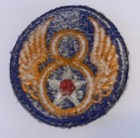 Us Army Air Force Authentic Ww2 8th Air Force Patch