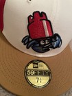 Jersey Shore Blueclaws New Era 59fifty On-field Fitted Hat 7 3 8 Crab Phillies A
