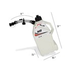 Matrix Concepts M3 4-gallon Utility Can - White