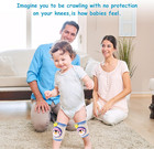 Baby Knee Pads For Crawling  Anti-slip And Protect Toddlers Knees  Knee Warmer A