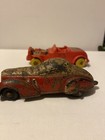 Vintage The Sun Rubber Company Toy Car And An Auburn Made Toy Car