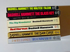 Dashiell Hammett 6 Novels - Maltese Falcon  Glass Key  Continental Op Etc