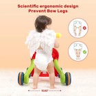 2 In 1 Sit To Stand Learning Walker Baby Activity Center With Music Play Panel