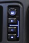 Left Dash Switches 4wd Bulb To Blue Led Upgrade Kit For Gm Trucks Suvs 2003-06