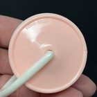 Vintage Cutoy Toy Baby Rattle Pink White Pilgrim Wear No  1029