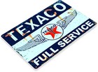 Tin Sign Texaco Gas Oil Sign  Station  Garage  Auto Shop  Retro Rustic  A744