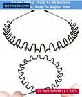 Metal Hair Band Mens Sports Headband Non Slip Womens Hoop