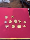 Lot Of 11 Vintage Ski Resort Pins lapel Utah  Alta  Brighton  Solitude      