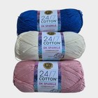24 7 Dk Yarn Cottonsparkle  Soft Dk Lion Brand Yarn  Crochet Yarn  Knitting Yarn