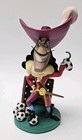 Captain Hook With Soccer Balls Bobblehead Disney Peter Pan Villain Pirate Figure