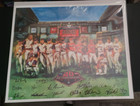 D backs 20 Year All Time Team Signed Canvas  550 Mlb Authentic W team Issued Coa