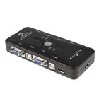 Usb 2 0 Kvm Switch 4 Port With 4 Set Cable For Mouse Keyboard Monitor Sharing