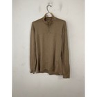 Massif Womens Xl Flame Resistant 1 4 Zip Pullover Tan Base Layer Made In Usa