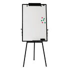 Magnetic Dry Erase Board With Stand Tripod Whiteboard Easel Adjustable Height