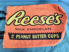Reese s Peanut Butter Cups Cotton Bag Tote Vintage Purse 12 x16 