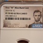 2019 W Lincoln Shield Small Cent Proof Ngc Pf70 Rd Ultra Cameo 4961889-012