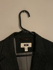 Joseph Abboud Tweed Wool Elbow Patches Gray Blazer Suit Jacket - Men s 2xlt Tall