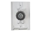 4 Wall Cover Face Lid 775850w Electravalve Central Vacuum Inlet White New Style