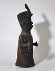 Bronze Statue Benin Africa Ancient Artifact 