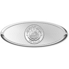 2025 Liberia Ford Emblem Logo Oval-shaped White Brass  1 Coin