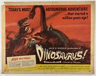Dinosaurus Lobby Card Set Of 8  verygood  1960 Sci-fi Movie Poster 24986