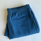 Lululemon Blue Thick Cotton Drawstring Jogger Sweatpants Pants Men s Size Large