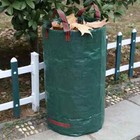 Eco Friendly Reusable Garden Trash Bag Green Yard Lawn Grass Home Leaf Waste