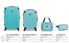 Travelers Club Midtown Hardside 4-piece Luggage Travel Set  Emerald