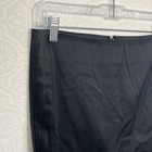 Marciano Skirt Black Noir Silky Fitted Designer Size 2 Pencil High Waist Career