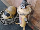 Sandblasting Hood Kit W  Air Supply Hose   Bullard Air Filter Regulator